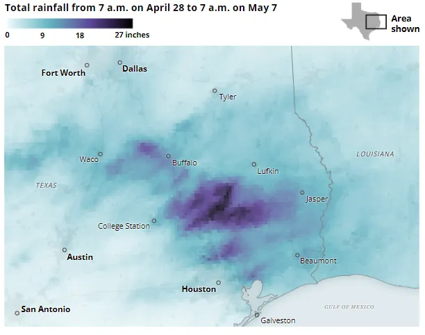 recent storm in texas